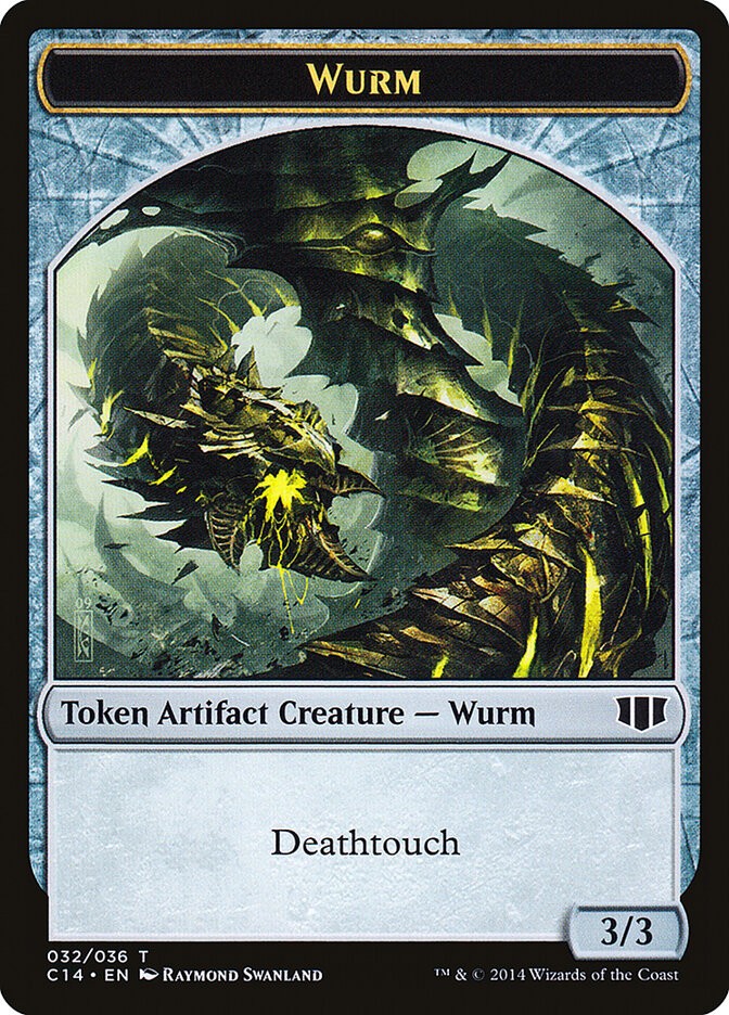 Wurm — Commander 2014 Tokens 32/36
