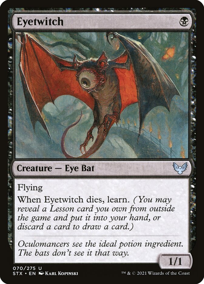 Eyetwitch — Strixhaven: School of Mages 70/393