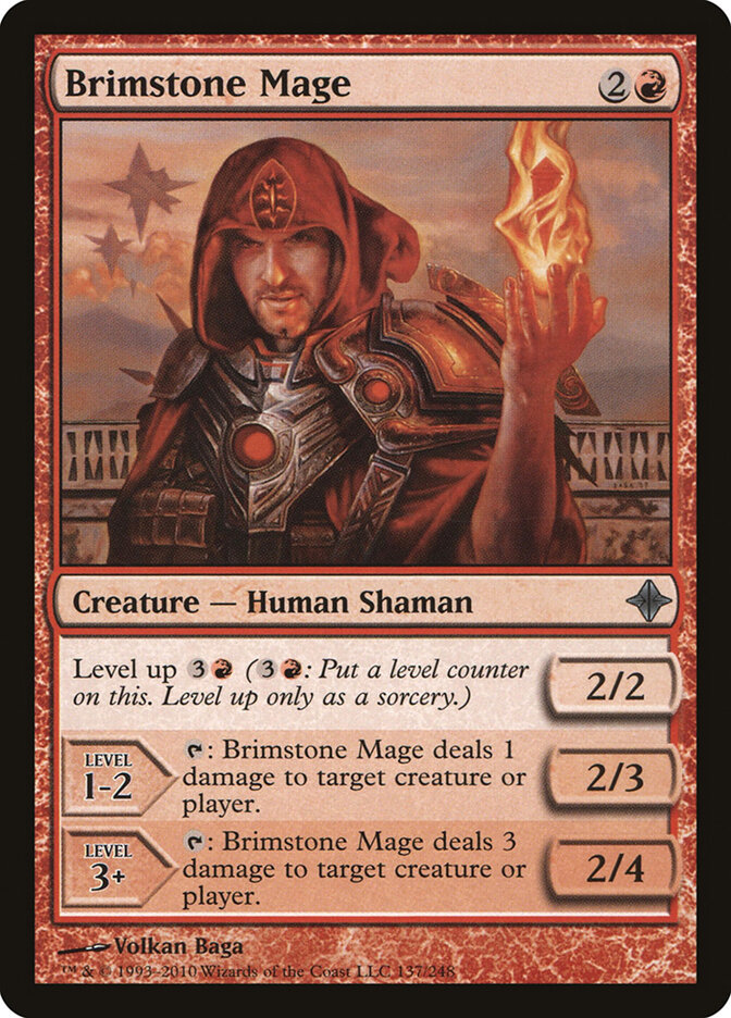 Mage sulfureux — Rise of the Eldrazi 137/248
