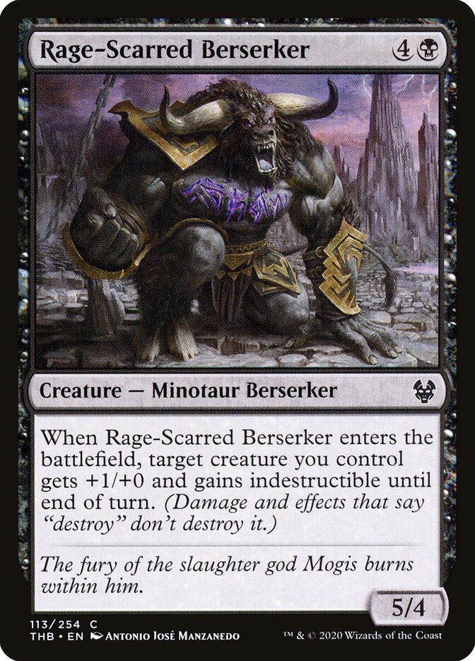 Rage-Scarred Berserker — Theros Beyond Death 113/358