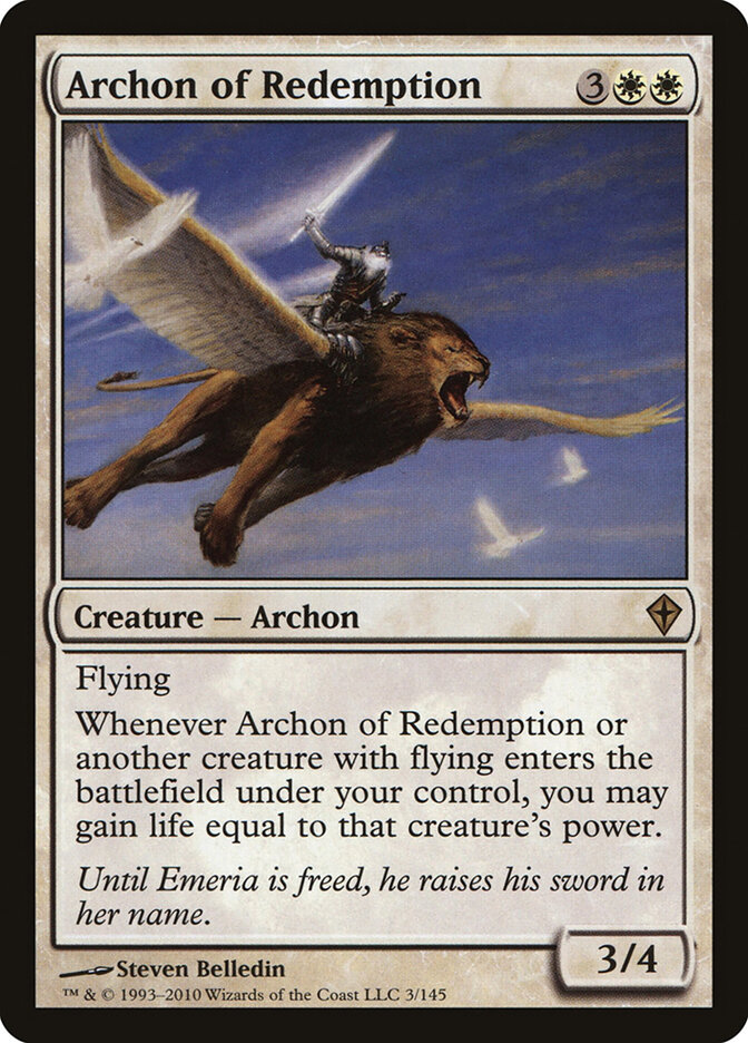 Archon of Redemption — Worldwake 3/145