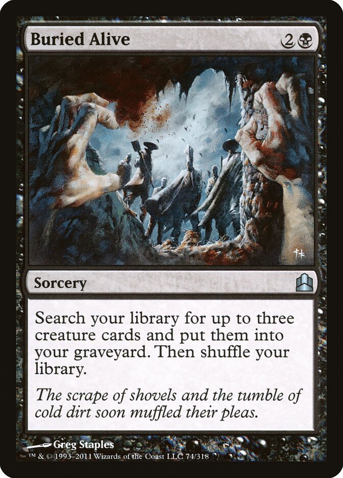 Buried Alive — Commander 2011 74/318