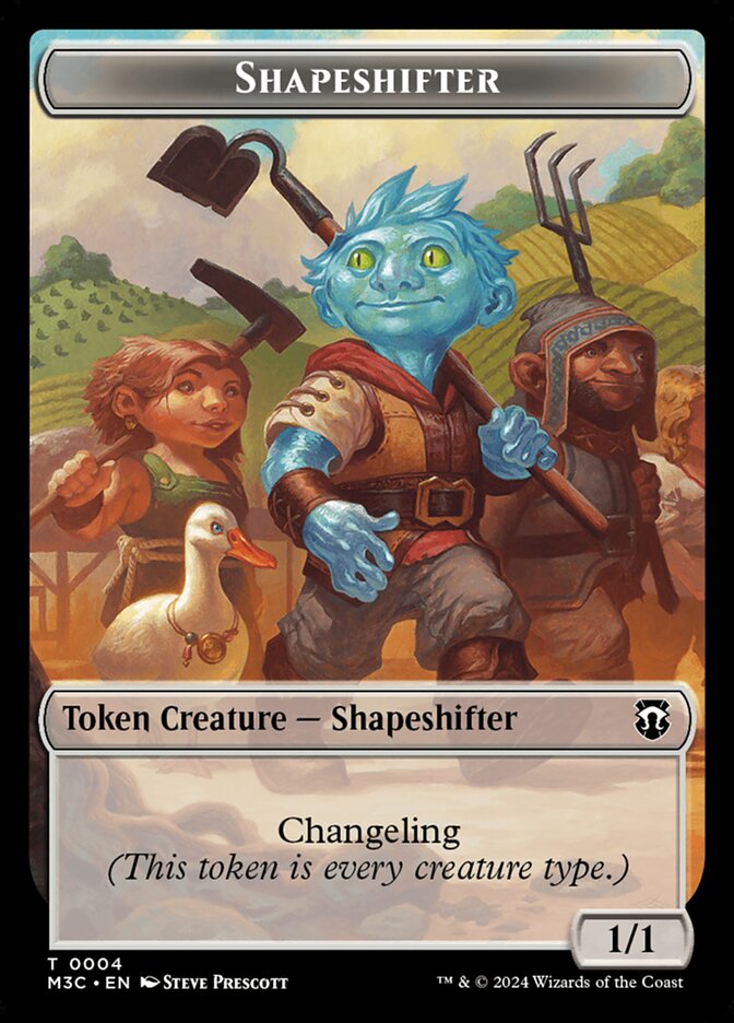 Shapeshifter — Modern Horizons 3 Commander Tokens 4/28