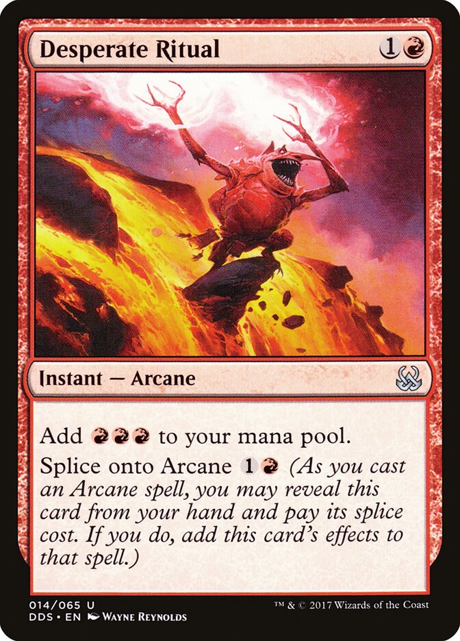 Desperate Ritual — Duel Decks: Mind vs. Might 14/65