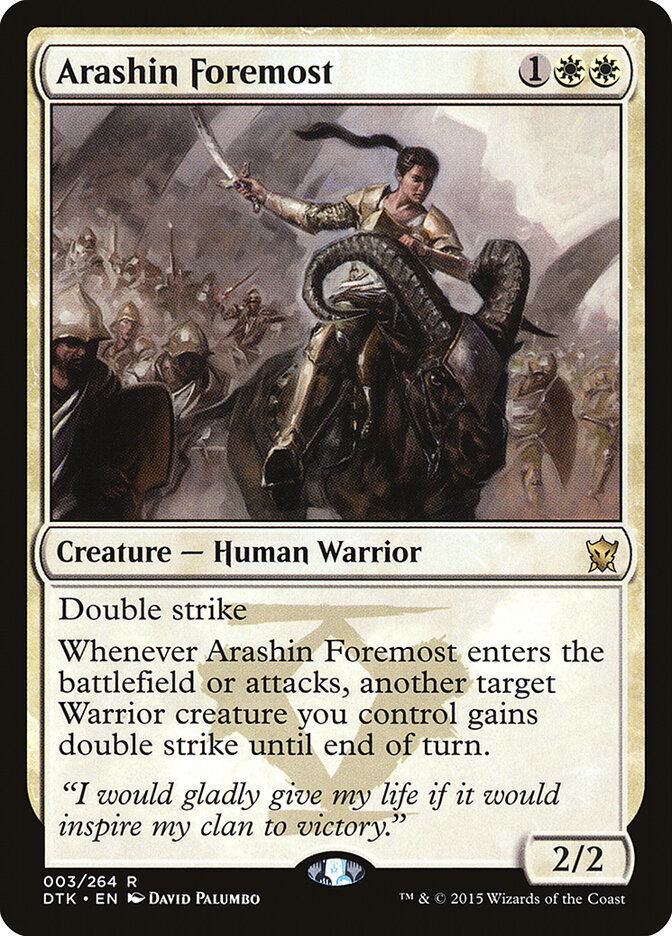Arashin Foremost — Dragons of Tarkir 3/264