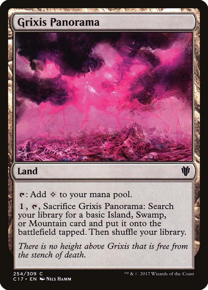 Grixis Panorama — Commander 2017 254/309