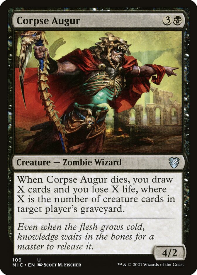 Corpse Augur — Midnight Hunt Commander 109/187