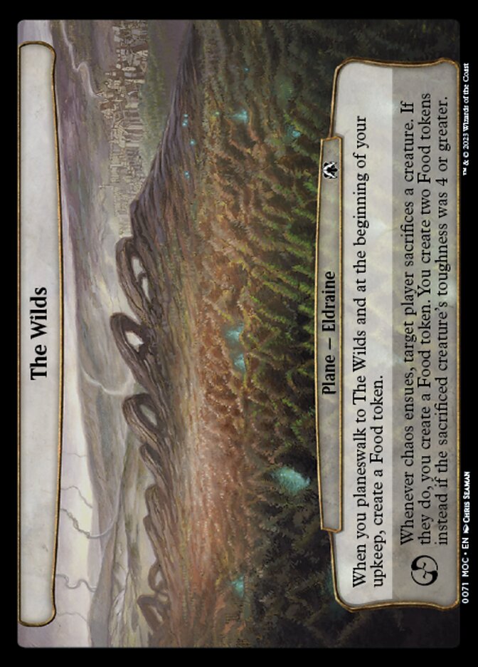The Wilds — March of the Machine Commander 71/450