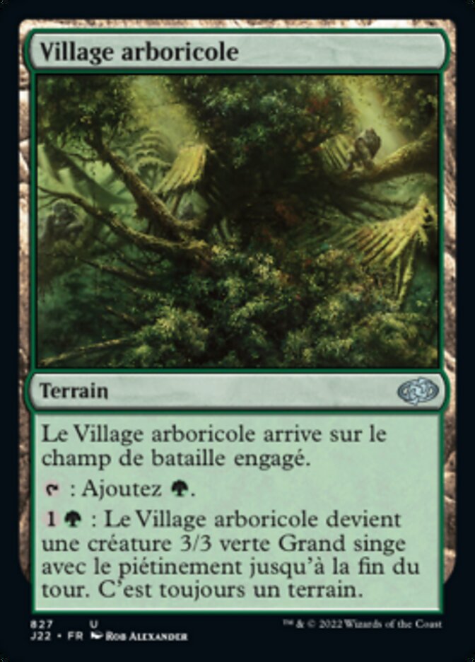 Village arboricole — Jumpstart 2022 827/835