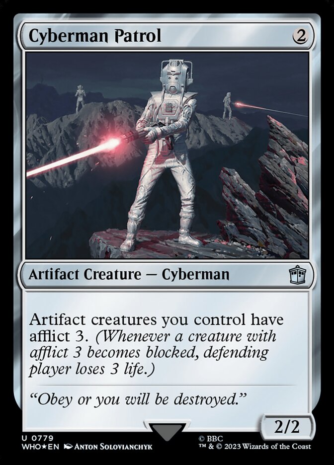 Cyberman Patrol — Doctor Who 779/1178