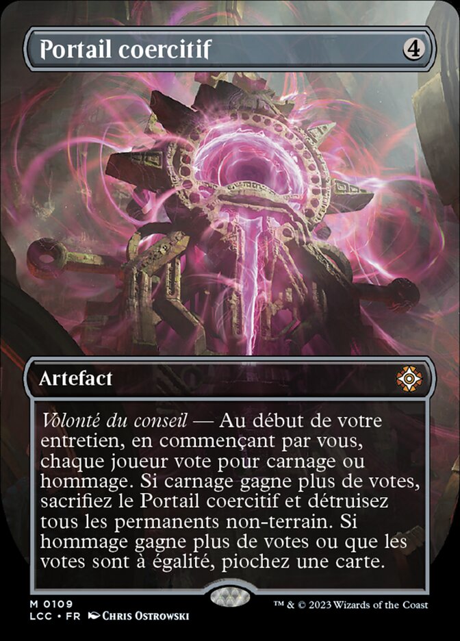 Portail coercitif — The Lost Caverns of Ixalan Commander 109/370