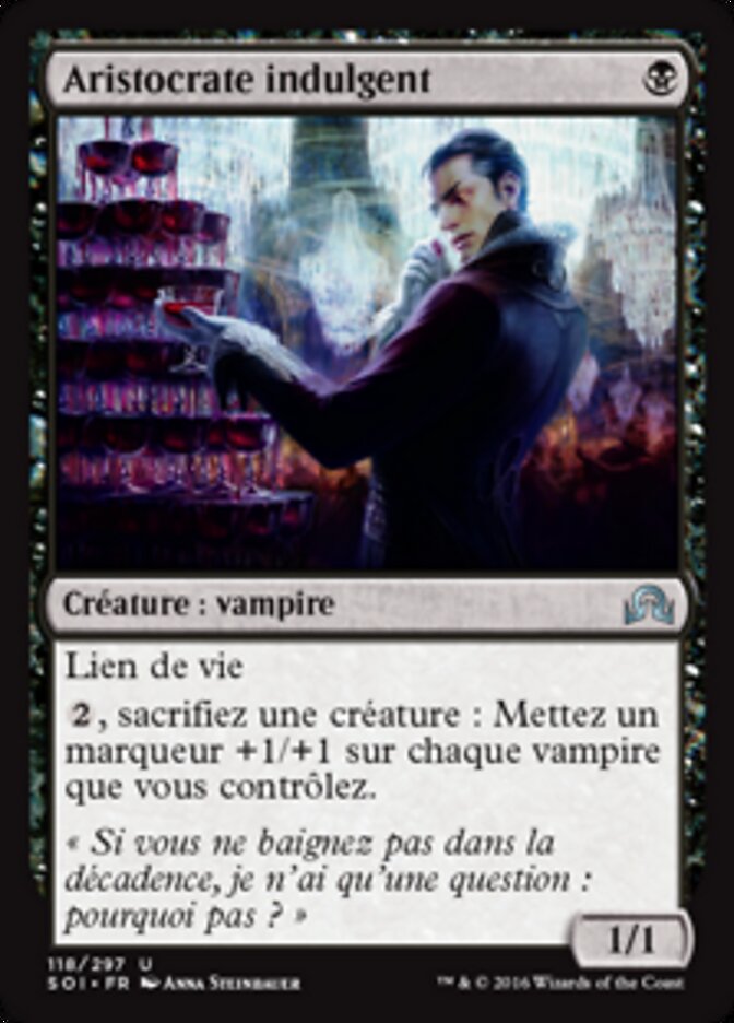 Aristocrate indulgent — Shadows over Innistrad 118/297