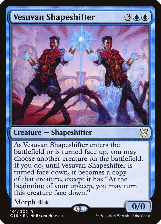 Changeforme vésuvéen — Commander 2019 101/302