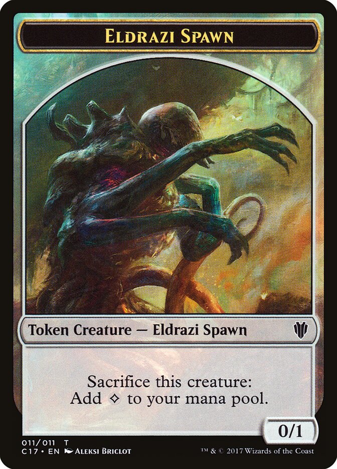 Eldrazi Spawn — Commander 2017 Tokens 11/11