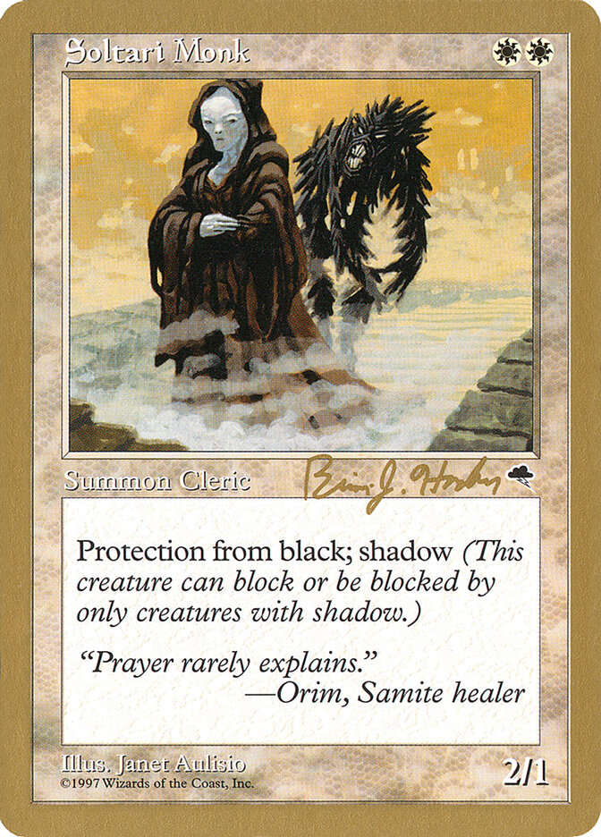 Soltari Monk — World Championship Decks 1998 bh45/117