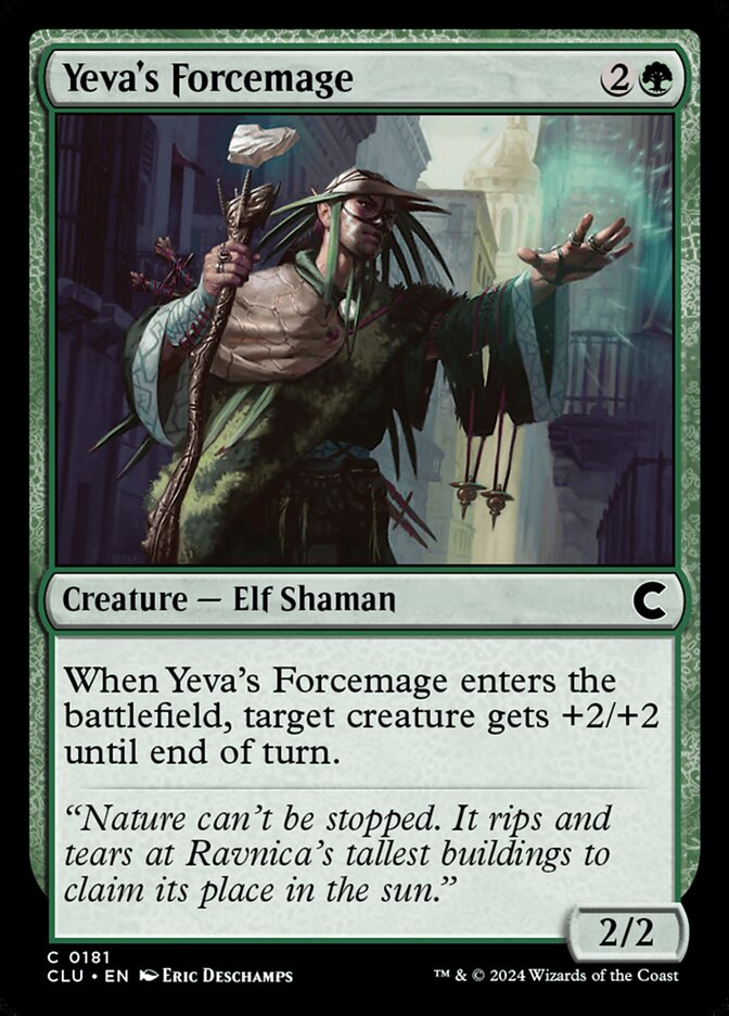 Yeva's Forcemage — Ravnica: Clue Edition 181/284