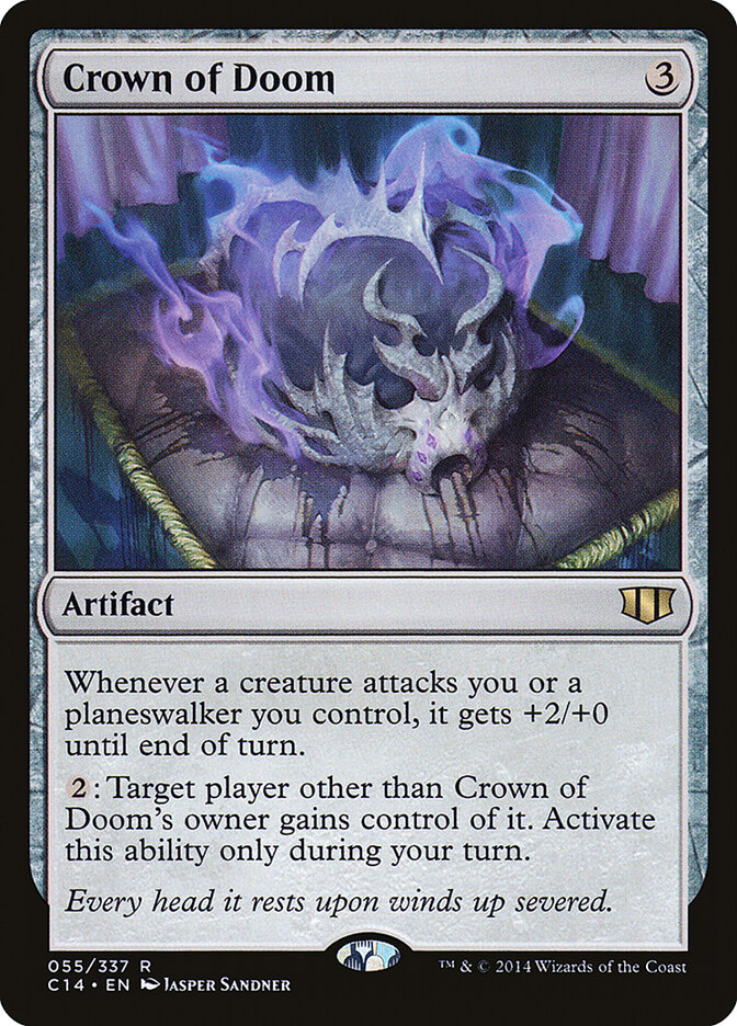 Crown of Doom — Commander 2014 55/337