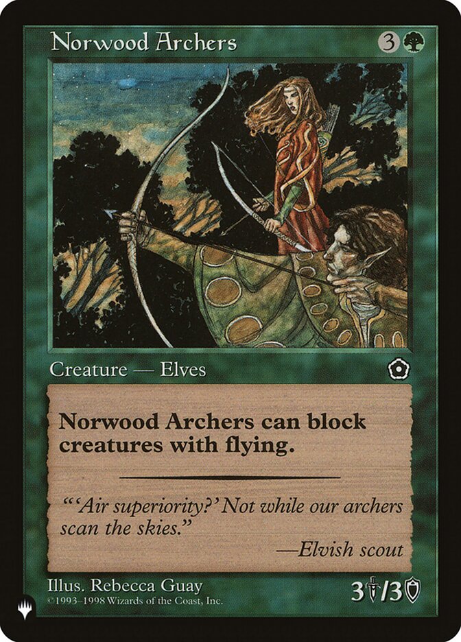 Norwood Archers — The List P02-136/5581