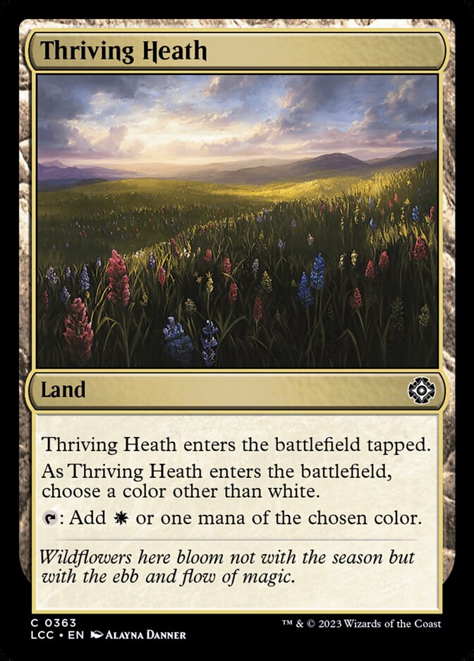 Thriving Heath — The Lost Caverns of Ixalan Commander 363/370