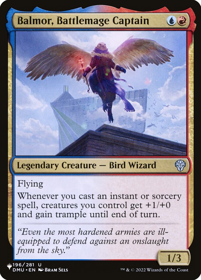 Balmor, Battlemage Captain — The List DMU-196/5581