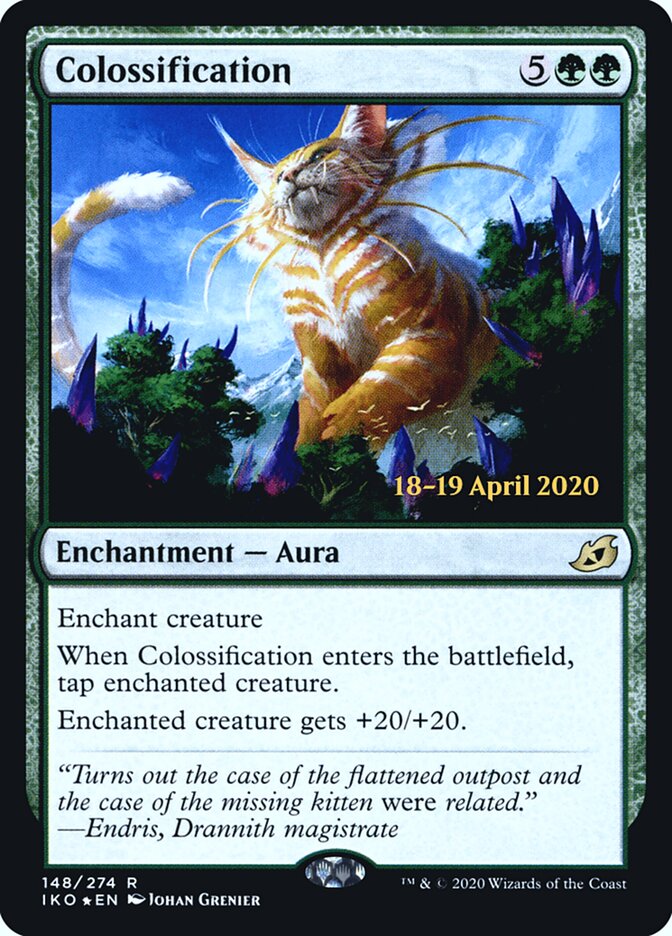 Colossification — Ikoria: Lair of Behemoths Promos 148s/137