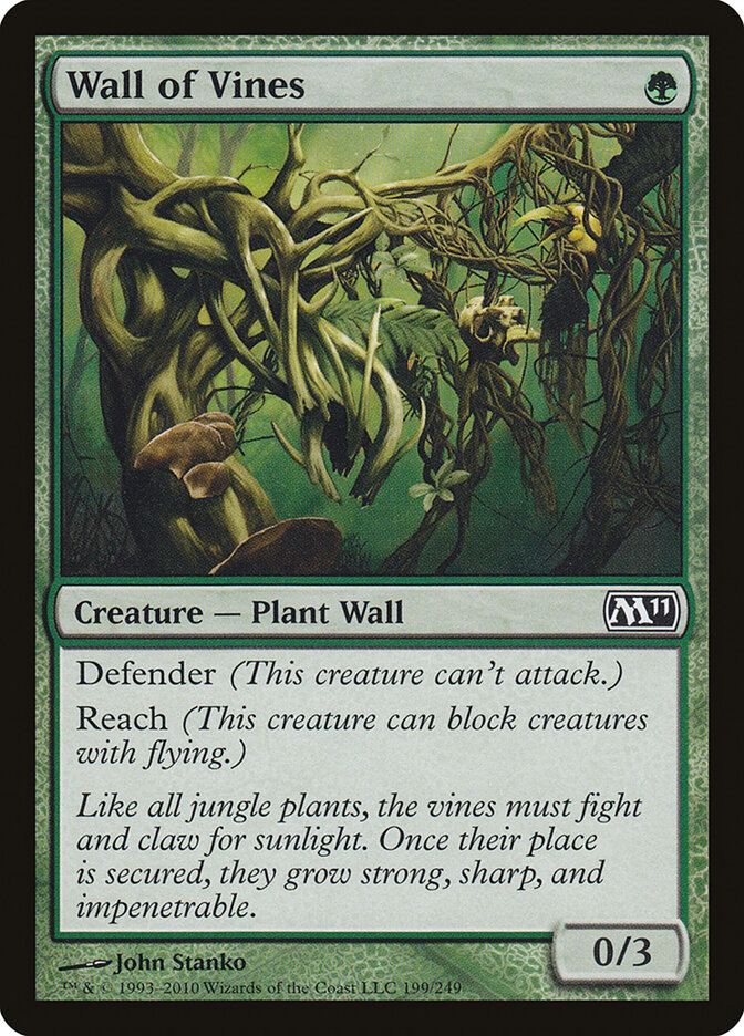 Wall of Vines — Magic 2011 199/249