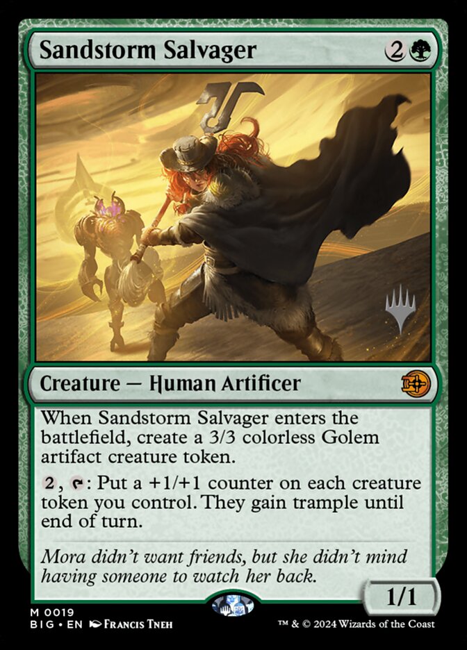 Sandstorm Salvager — The Big Score Promos 19p/14
