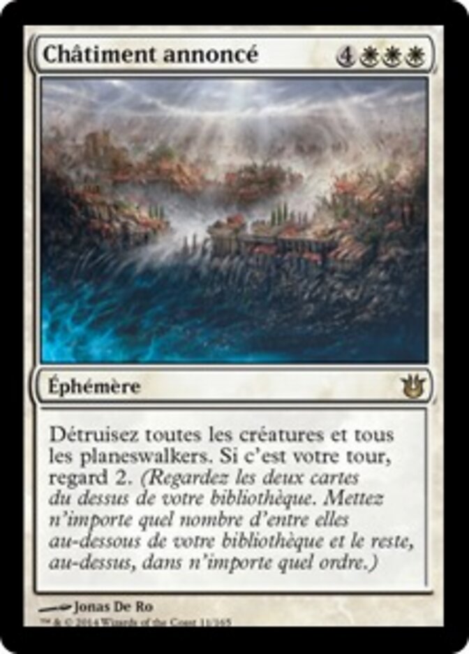 Châtiment annoncé — Born of the Gods 11/165