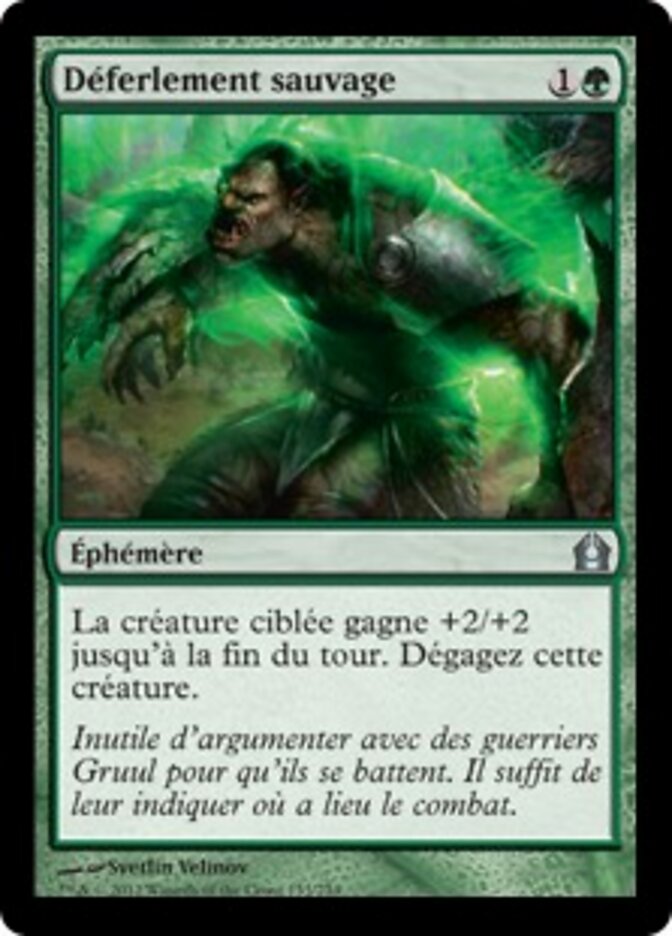 Déferlement sauvage — Return to Ravnica 133/274