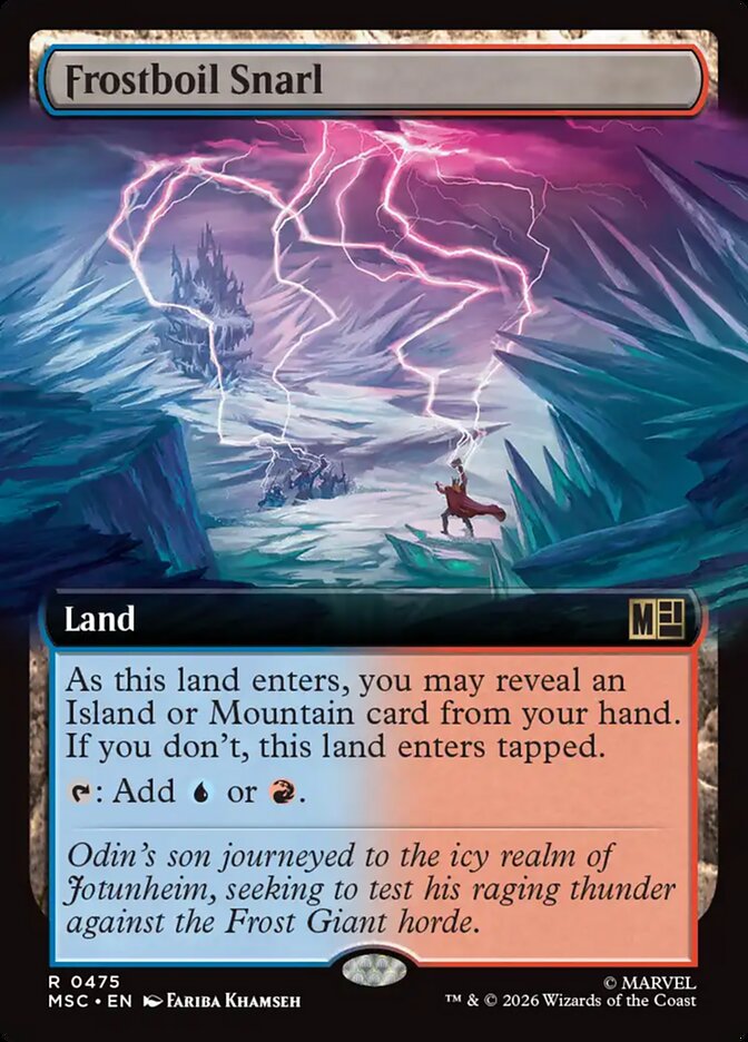 Frostboil Snarl — Marvel Super Heroes Commander 475/866