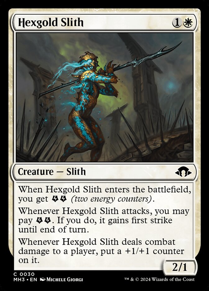 Hexgold Slith — Modern Horizons 3 30/528