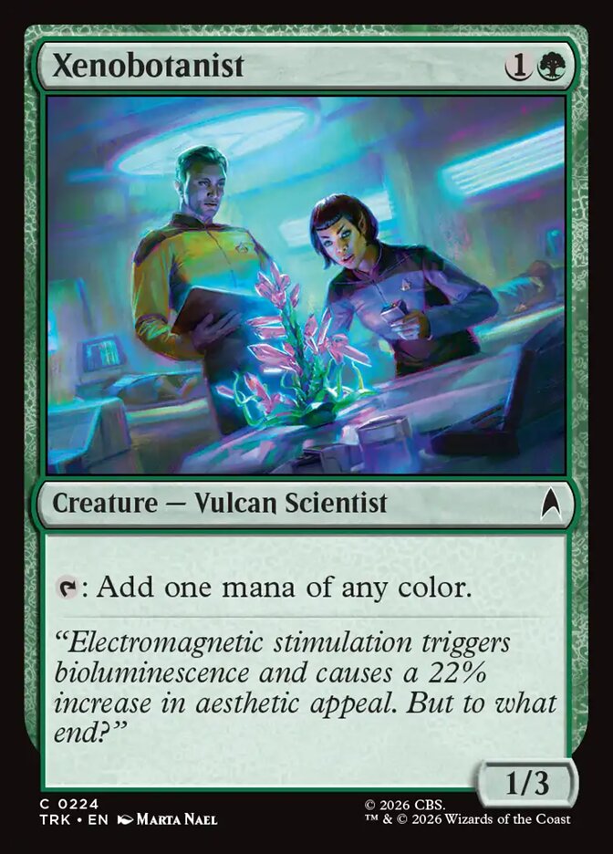 Xenobotanist — Star Trek 224/135