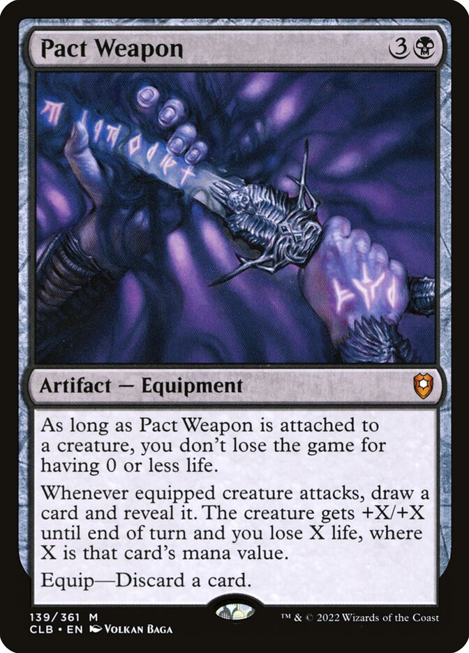 Pact Weapon — Commander Legends: Battle for Baldur's Gate 139/936