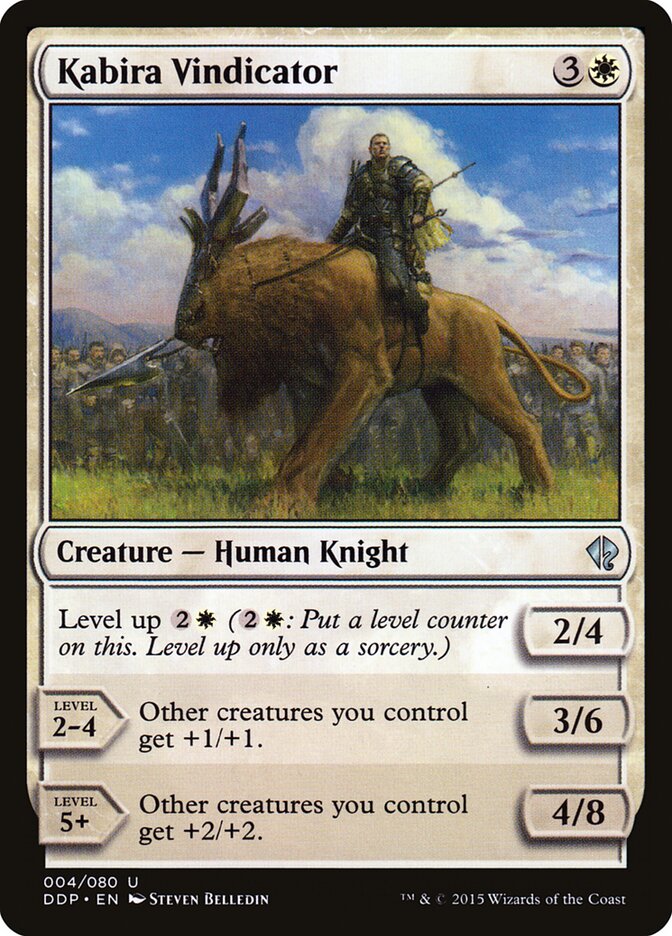 Kabira Vindicator — Duel Decks: Zendikar vs. Eldrazi 4/80