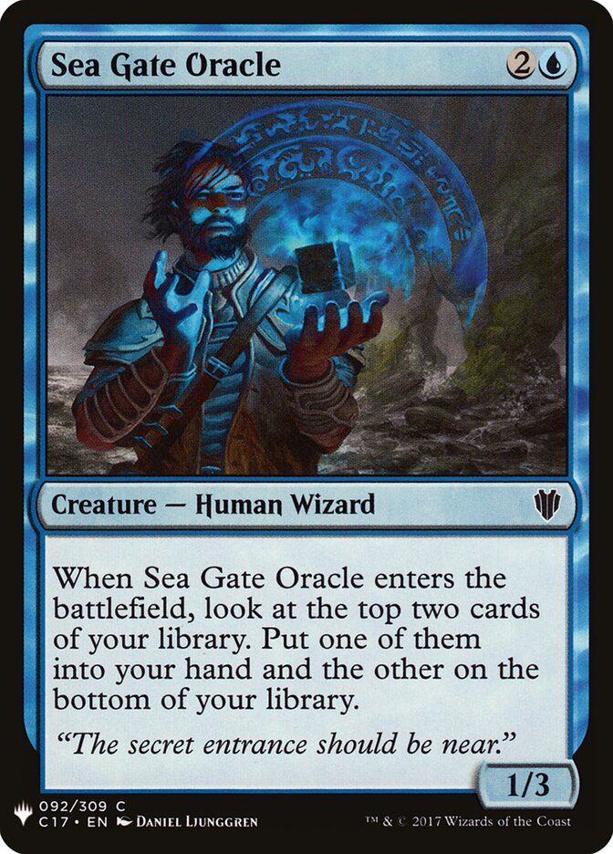 Sea Gate Oracle — The List C17-92/5581