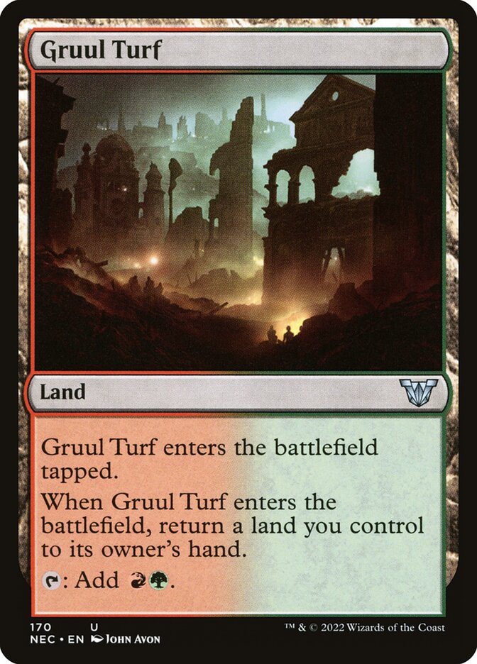 Gruul Turf — Neon Dynasty Commander 170/179