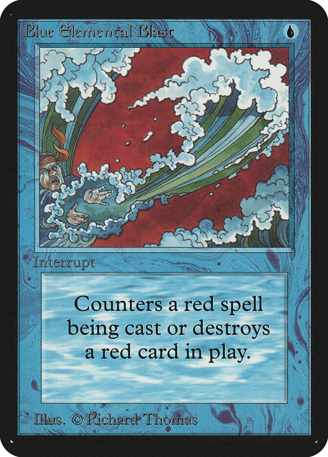 Blue Elemental Blast — Limited Edition Alpha 49/295