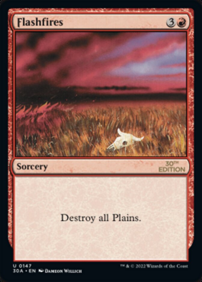Flashfires — 30th Anniversary Edition 147/594