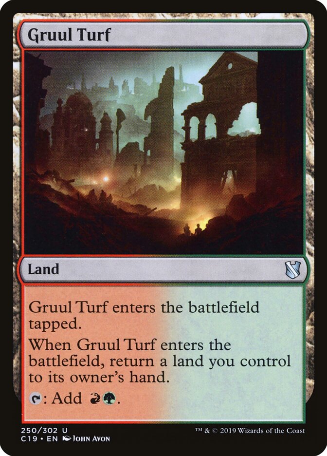 Gruul Turf — Commander 2019 250/302
