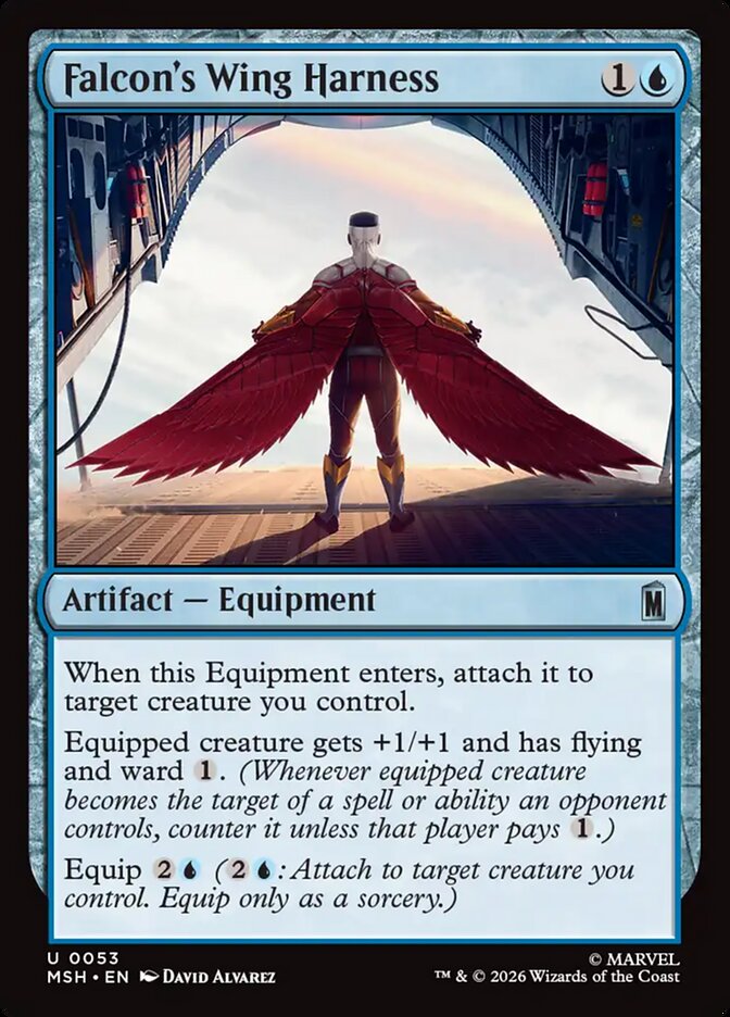 Falcon's Wing Harness — Marvel Super Heroes 53/453
