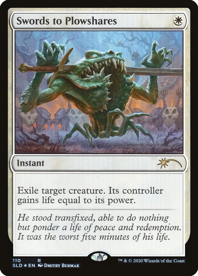 Swords to Plowshares — Secret Lair Drop 110/2754