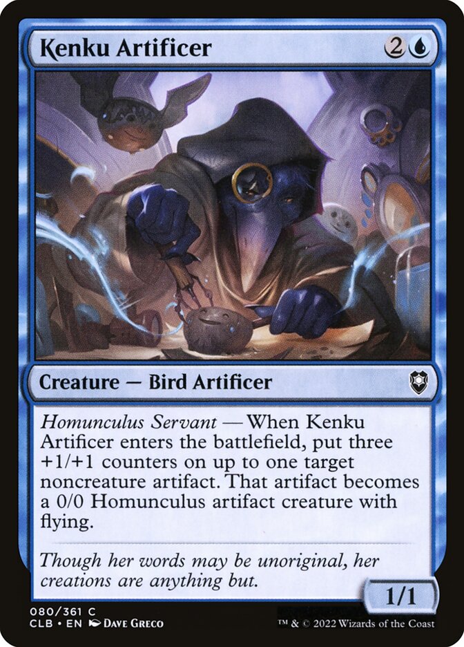 Kenku Artificer — Commander Legends: Battle for Baldur's Gate 80/936