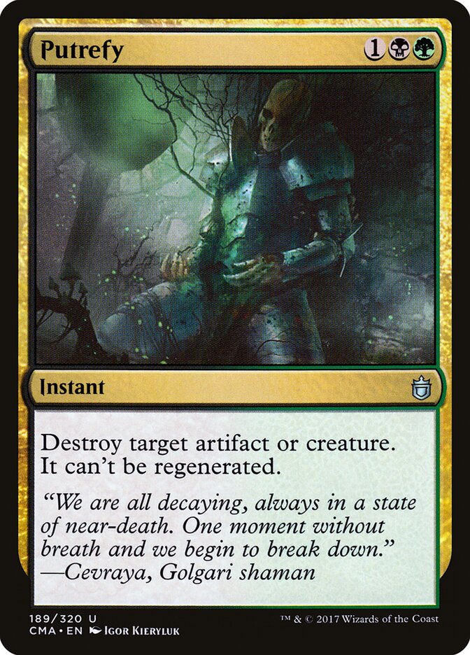 Putrefy — Commander Anthology 189/320