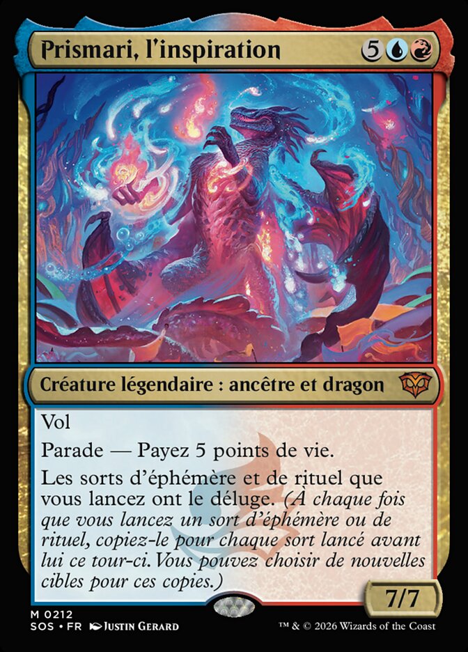 Prismari, l'inspiration — Secrets of Strixhaven 212/368