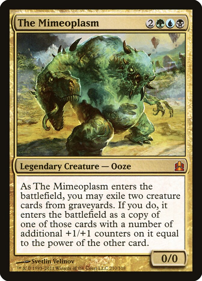 The Mimeoplasm — Commander 2011 210/318