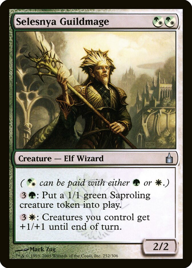 Selesnya Guildmage — Ravnica: City of Guilds 252/306