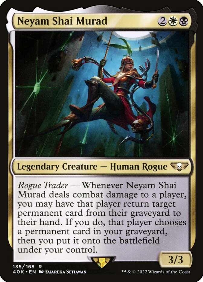 Neyam Shai Murad — Warhammer 40,000 Commander 135/617