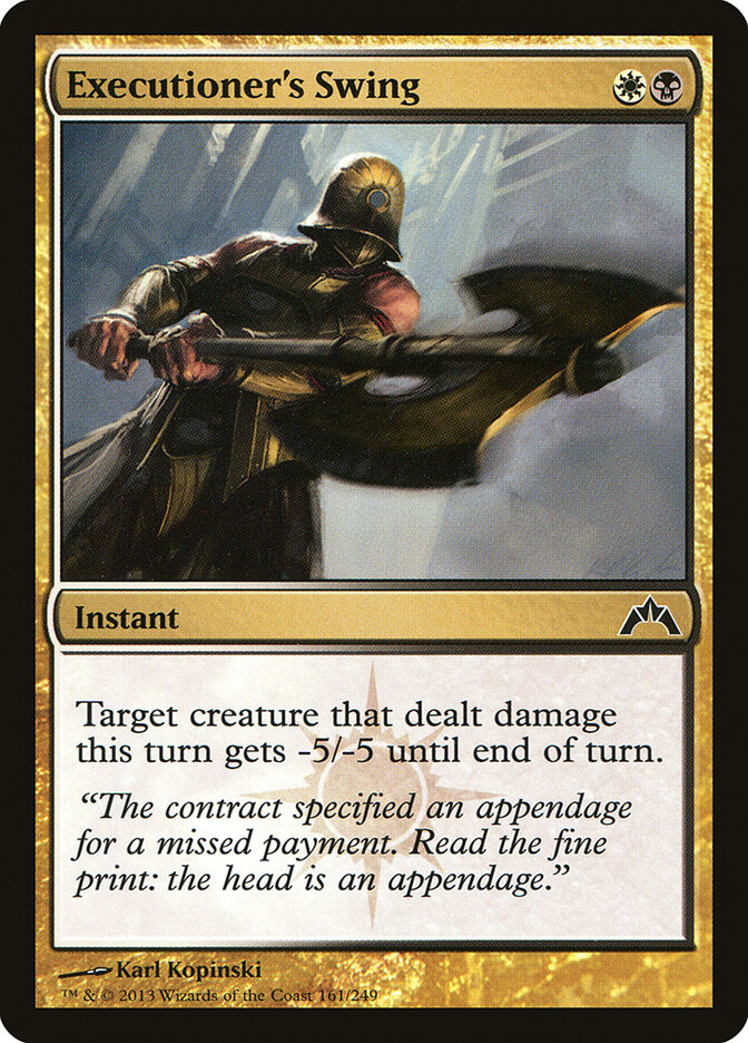 Executioner's Swing — Gatecrash 161/249