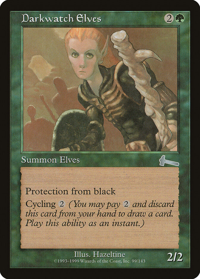 Darkwatch Elves — Urza's Legacy 99/143