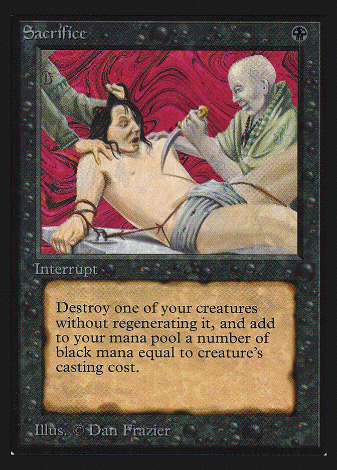 Sacrifice — Intl. Collectors' Edition 125/302